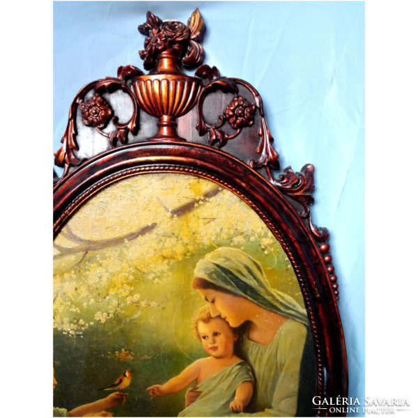 Large size Mary with baby Jesus oil painting