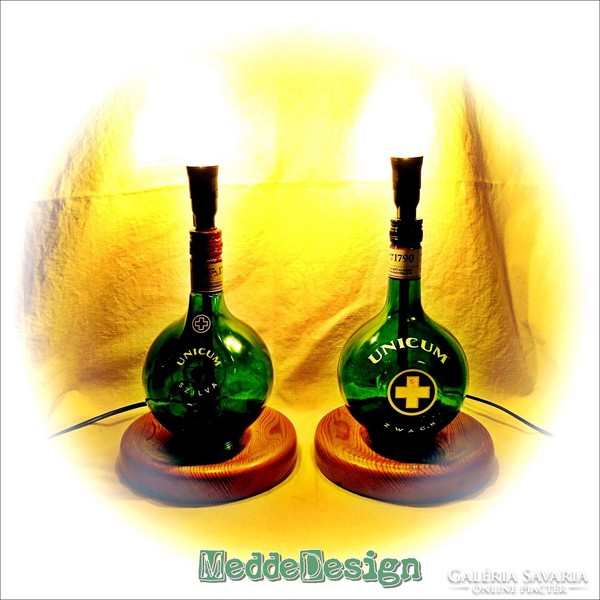 MeddeDesign Retro Unicum éjjelilámpa pár (férfi/női oldal)