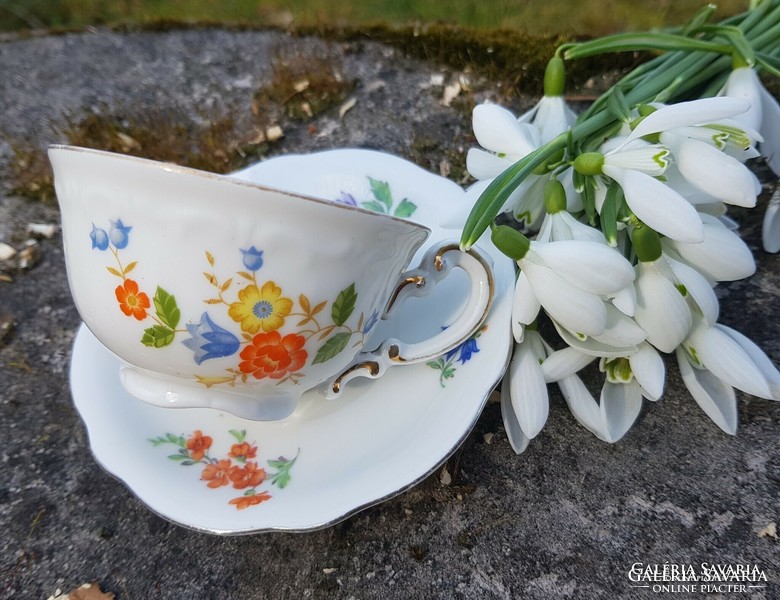 Zsolnay coffee cup and saucer