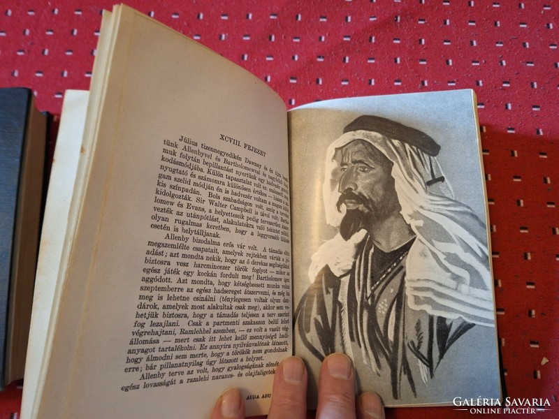 RRR!! 1935- "arábiai" E.T. LAWRENCE: A BÖLCSESSÉG HÉT PILLÉRE I.-II.- KIHAJTHATÓ TÉRKÉPEKKEL!