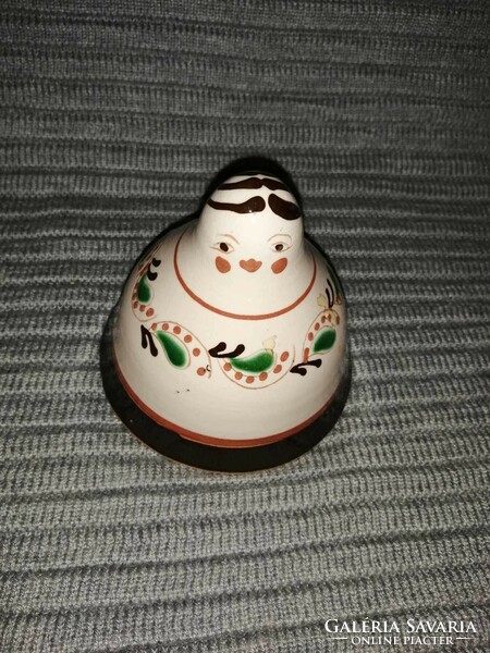 Glazed ceramic bush in the shape of a woman (a12)