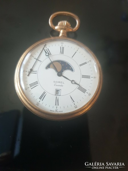 Swiss battery pocket watch