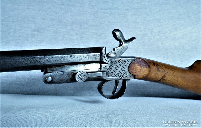 Very rare, single barrel, lefacheaux rifle, st. Etienne, ca. 1850!!!