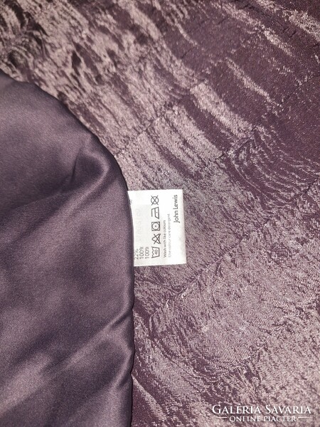 Smoky purple shiny lined bedspread 150 cm wide, 200 cm long