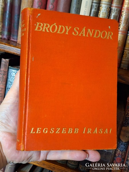 1935-ATHENAEUM-BRÓDY SÁNDOR LEGSZEBB IRÁSAI-igen szép!