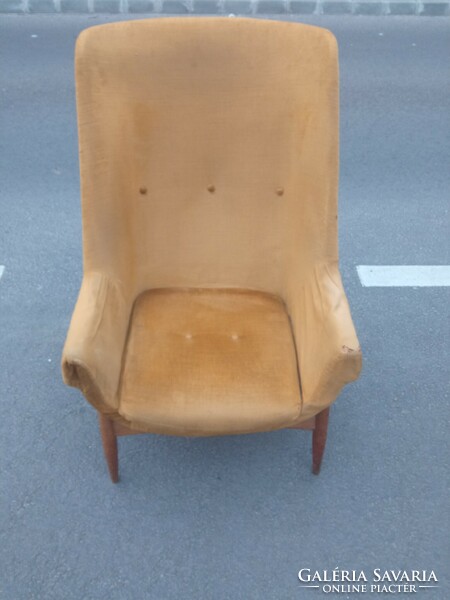 Mid century design lounge, reading armchair gaubek julia