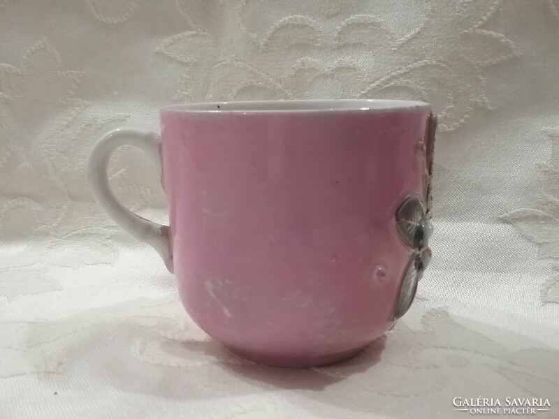 Antique pink mug 8 cm
