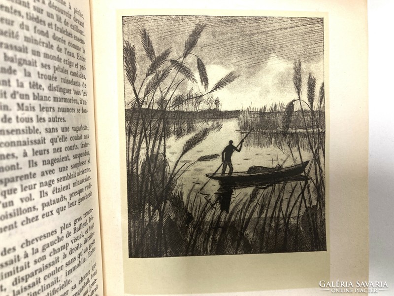 La boîte à pêche, 1933 - special, illustrated French antique book about fishermen