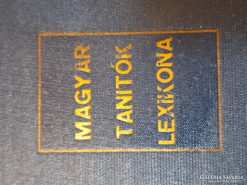 About 1935-bene lajos ed.: Hungarian teachers' lexicon second edition-cheap!