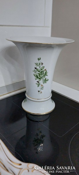 Large patterned vase by Erika Hollóháza