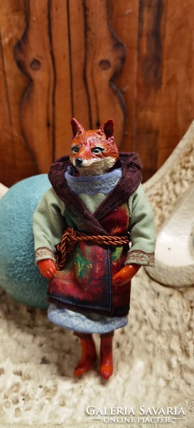 Fox girl fantasy figure - decor 22 cm
