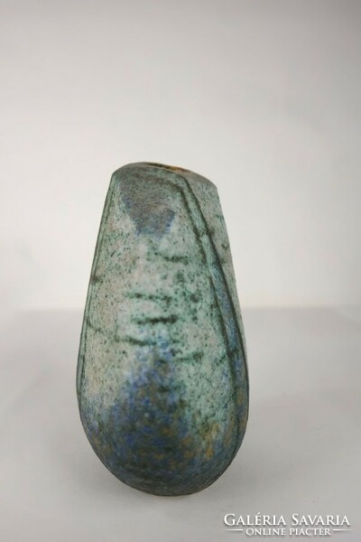 Modernist Ágoston Simó Samott ceramic vase - 51913