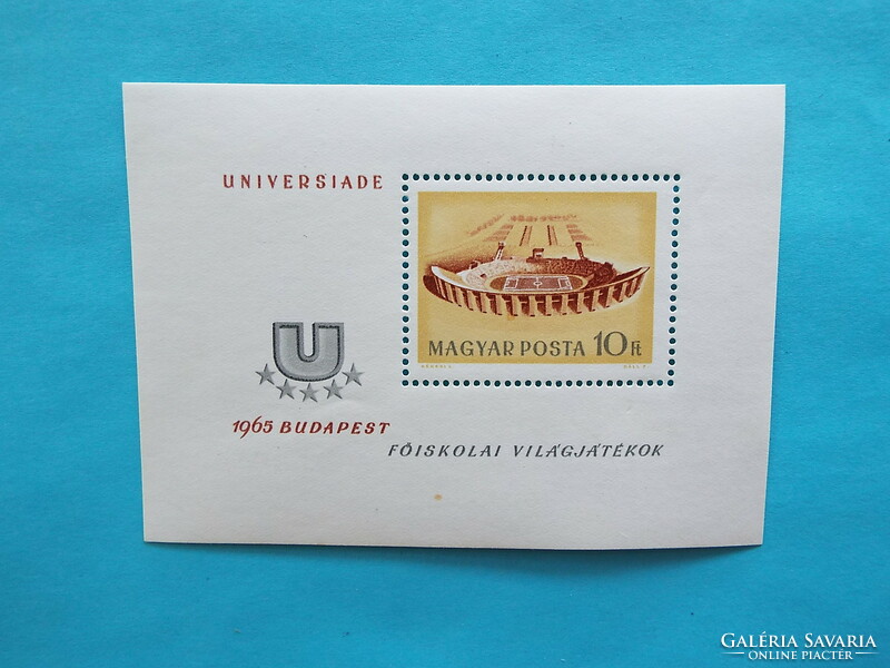 (B) 1965. Universiade blokk** - (Kat.: 300.-) - LEÍRÁS!!!