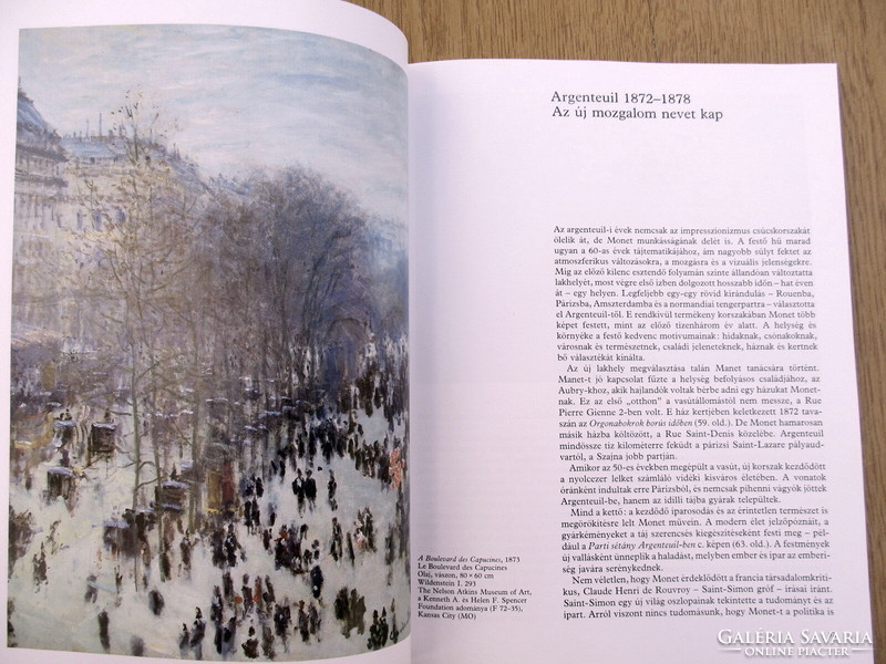 Claude Monet (1840-1926) - A szem örömünnepe - Karin Sagner-Düchting (újszerű, magyar nyelvű)