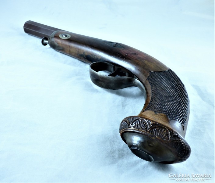 Dazzling, front-loading, pistol, French, ca. 1830!!!