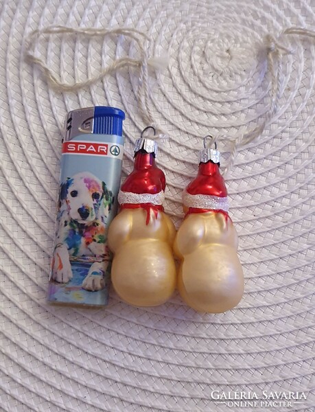 Christmas tree decorations - snowmen