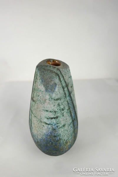 Modernist Ágoston Simó Samott ceramic vase - 51913