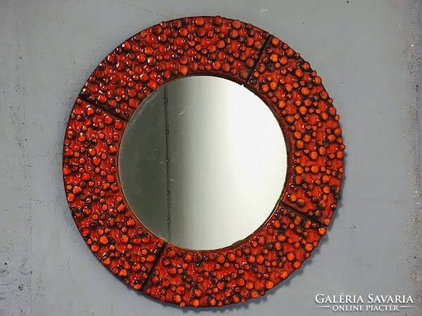 Rare Belgian design mirror designed by oswald tieberghien - 51054