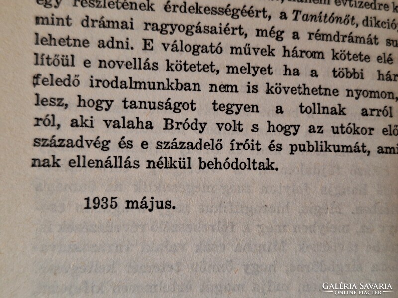 1935-Athenaeum-the most beautiful writings of Sándor Bródy-very beautiful!