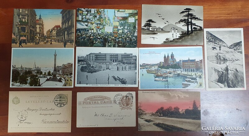 Postcard package xxi.