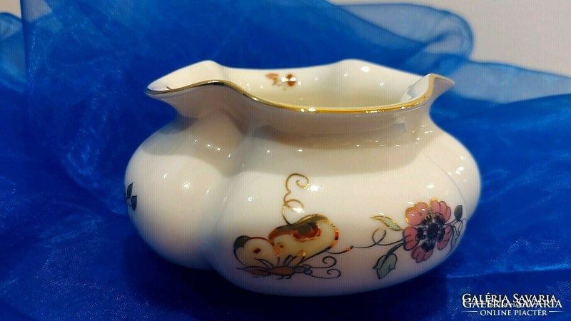 Zsolnay butterfly pattern, porcelain caspo vase