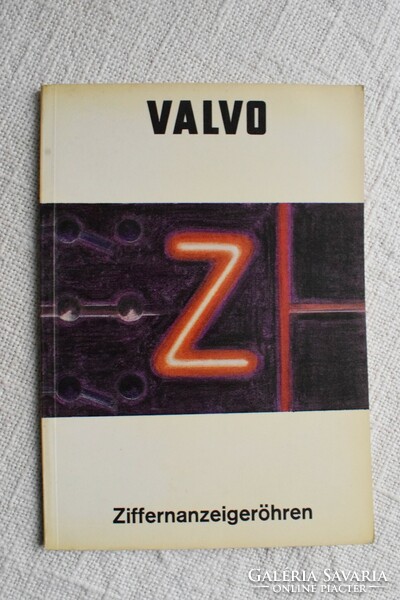 Valvo ziffernanzeingeröhren, d.J.G. Janssen digit fluorescent tubes technical book 1970