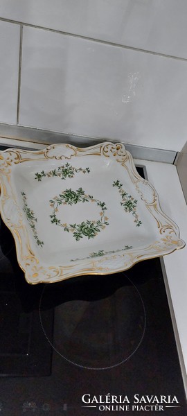 Hollóháza Erika patterned large decorative bowl