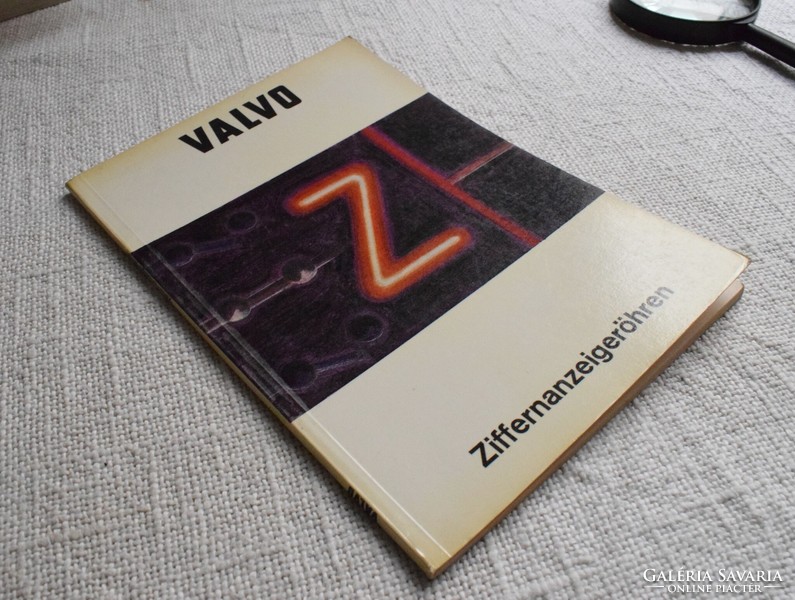 Valvo ziffernanzeingeröhren, d.J.G. Janssen digit fluorescent tubes technical book 1970