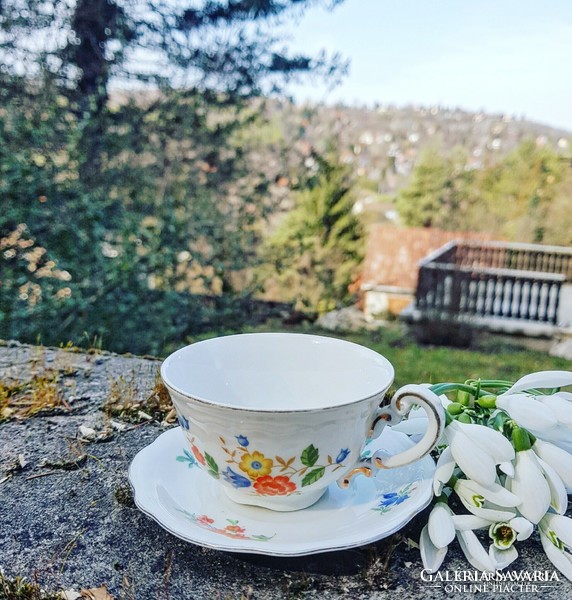 Zsolnay coffee cup and saucer