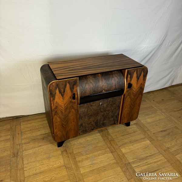 Refurbished jindřich halabala music cabinet 1958