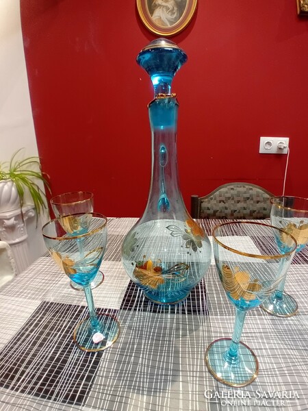 22 Carat vintage Romanian blue set