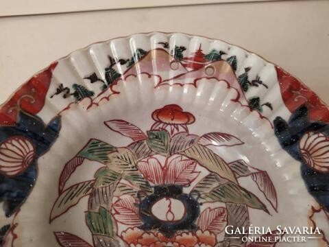 Antique Chinese Imari porcelain barber hairdressing tool bowl plate 8635