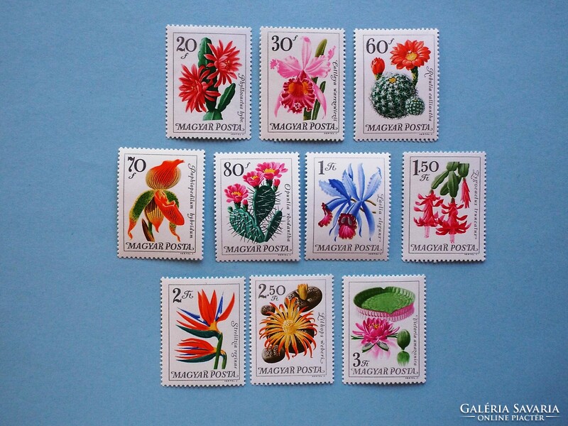 (Z) 1965. Virág VI. sor ** - Botanikus kertek virágai - (Kat.: 500.-)