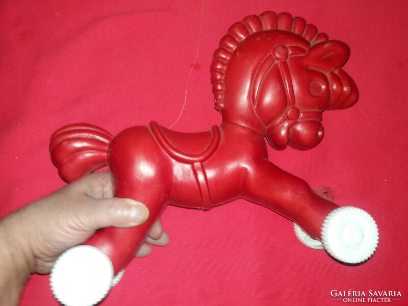 Extremely rare large dms rolling horse, paci, toy figure 34 x 25 cm according to the pictures