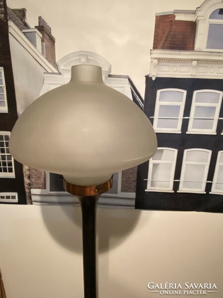 Retro iparművészeti termék, bronz állólámpa, lámpa