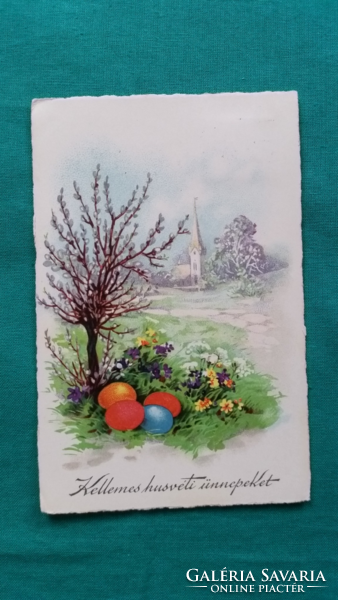 Antique Easter postcard, used