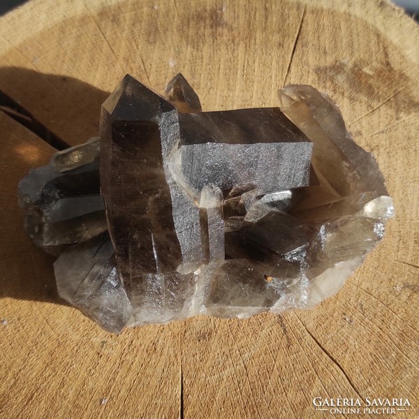 Smoky quartz cluster - 673 g