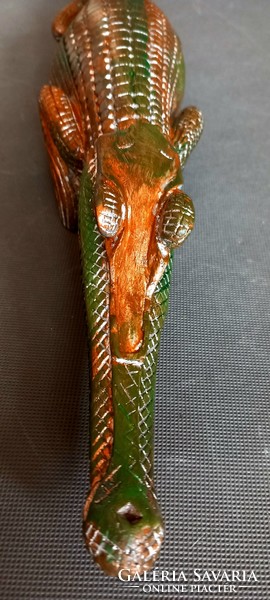 Huge wooden caiman handmade negotiable design