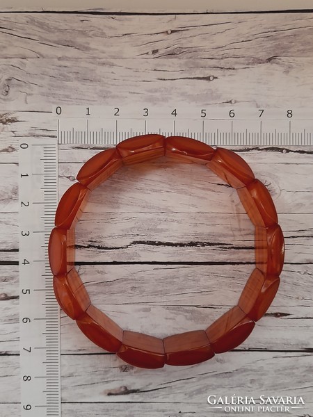 Amber (imitation) bracelet