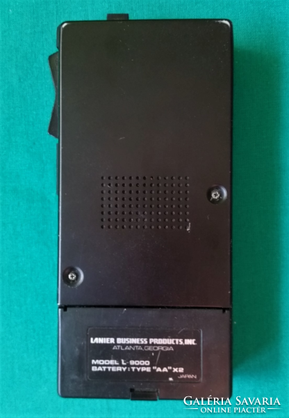 VINTAGE LANIER L-9000 diktafon mikrokazettával