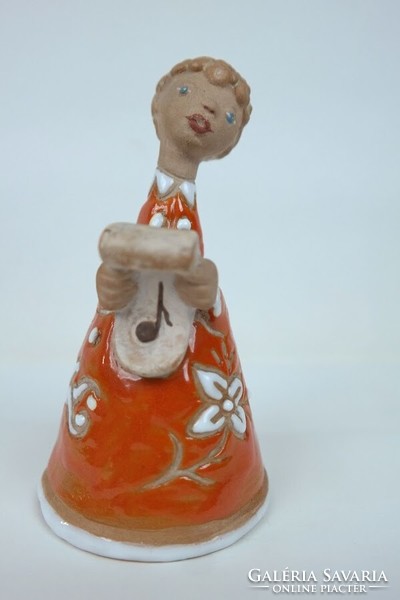 Margit Kovács choir girl ceramic statue - 51904