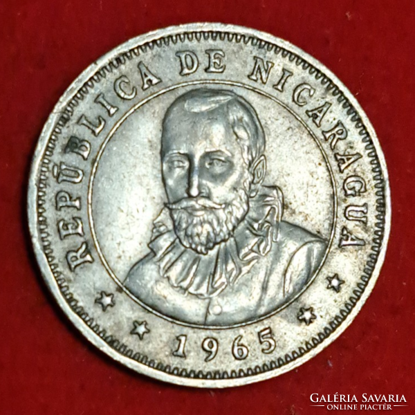 1965. Nicaragua 25 Centavos  (1640)