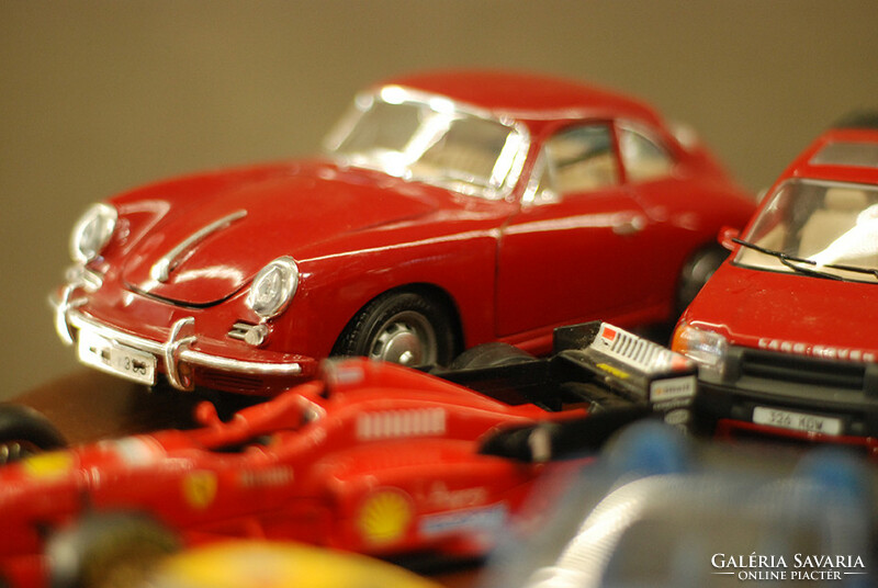 Toy car collection, burago models