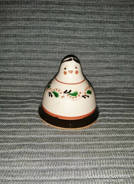 Glazed ceramic bush in the shape of a woman (a12)