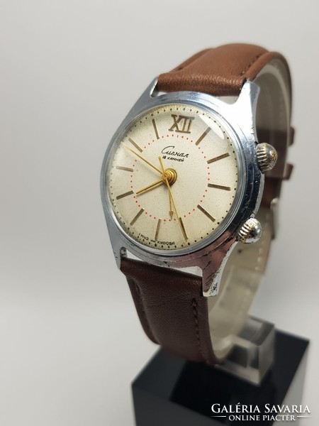 Soviet beautiful signal rare 18 stone mechanical wristwatch