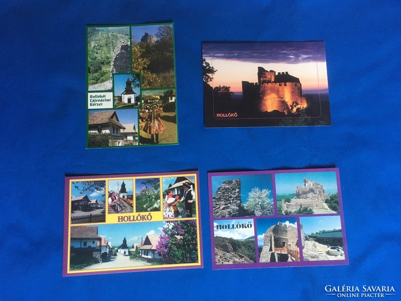 Four old postcards: Ravenstone
