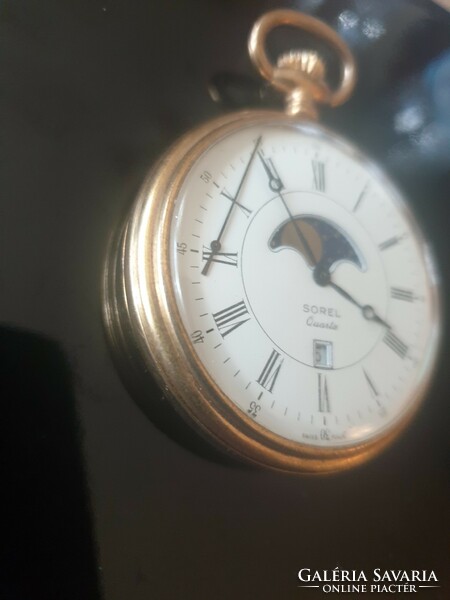 Swiss battery pocket watch