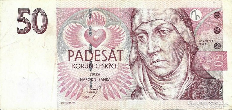 50 Koruna 1997 Czech Republic 1.