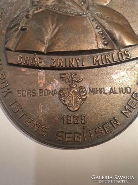 Miklós Zrínyi plaque Weiss Manfred military operation