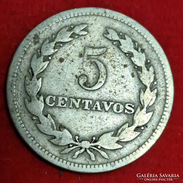 1948. El Salvador 5 centavos (1635)